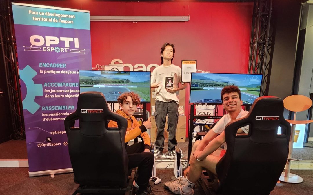 Challenge Sim Racing à la FNAC de Nice